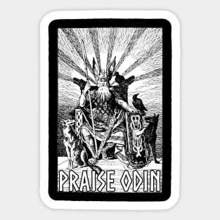 Praise Odin Sticker